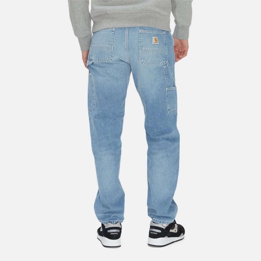 Carhartt WIP Jeans RUCK SINGLE KNEE I022948.01ZO. BLUE LIGHT TRUE WASHED